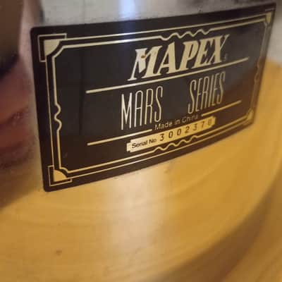 Mapex Mars 14"X6,5" Only shell ✔️ 90s - Chrome image 2