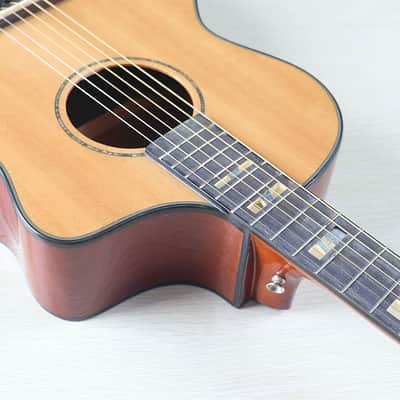 Acoustic Electric Solid Spruce Top Guitar, Mahogany Neck, Rosewood Fingerboard image 6