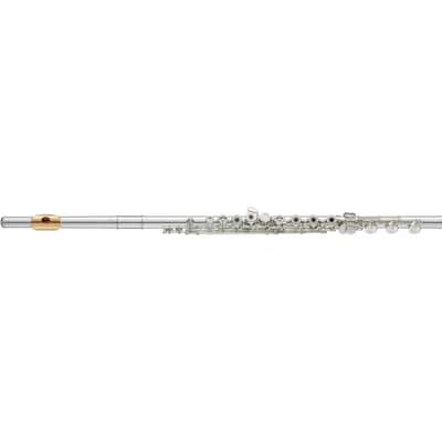Yamaha Model YFL-577HCT/LPGP Professional Flute with Gold Lip Plate image 1