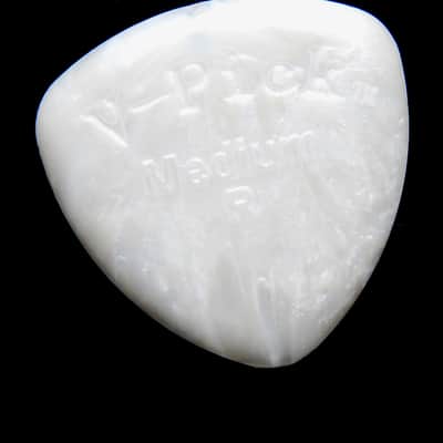 V-Picks Medium Round Pearly Gates MRPG3 3-PACK w/Bonus Deluxe Pick image 2