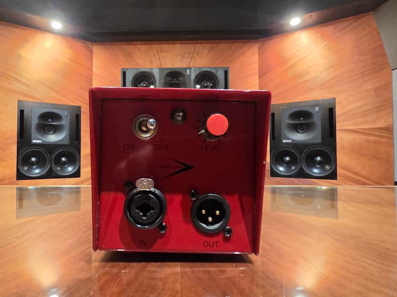 A-Designs Audio REDDI Tube Direct Box 2010s - Red