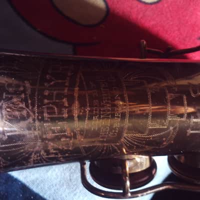 H.N. WHITE * ZEPHYR , ( KING ) ALTO AMAZING SAX ZEPHYR 1944 - BRASS image 5