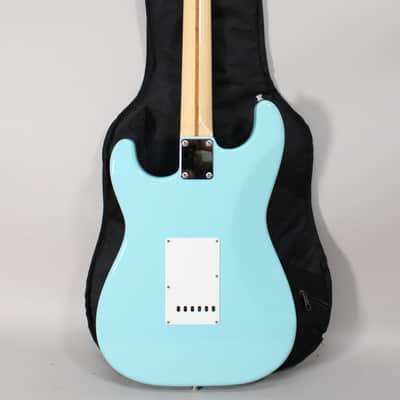 2018 Fender Made In Japan Limited Edition FSR Hybrid II Aerodyne Stratocaster Daphne Blue w/HSC image 3