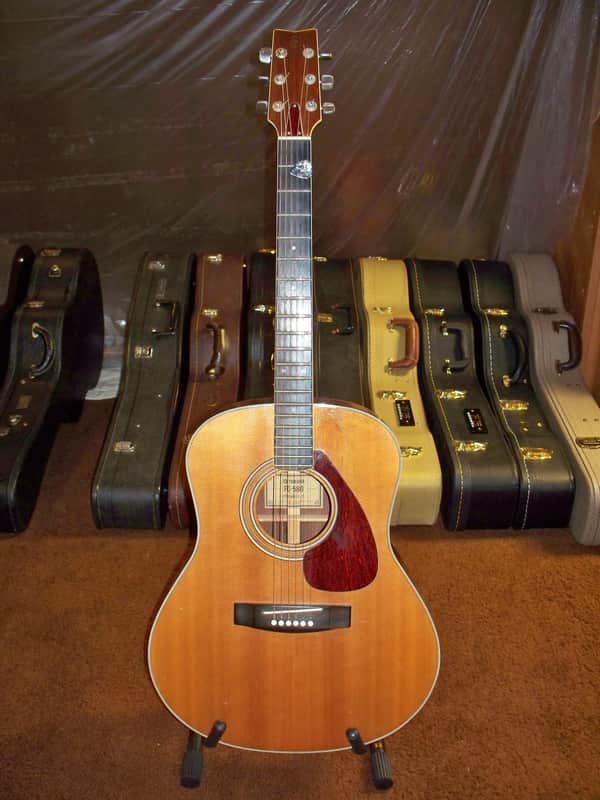 Yamaha FG-580 1973 Natural MIJ Nippon Gakki vintage acoustic