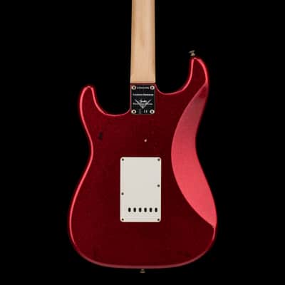 Mint Fender Custom Shop Limited Edition '69 Stratocaster Journeyman Relic - Aged Red Sparkle #81036 image 4