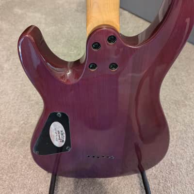 Schecter C-6 Elite 2020-present - Transparent Purple Burst image 4