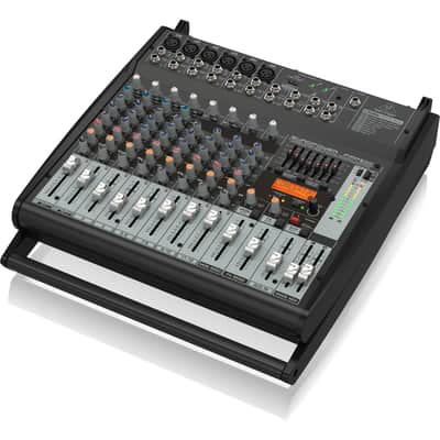 Behringer Europower PMP500 500W 12-Channel Powered Mixer with KLARK TEKNIK Multi-FX Processor, Compressors, FBQ Feedback Detection System and Wireless image 9
