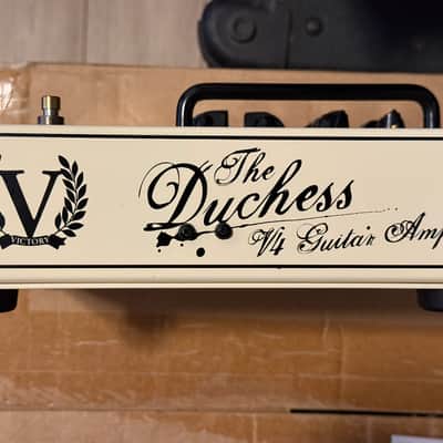 Immagine Victory Amps V4 The Duchess 180-Watt Hybrid Guitar Amp Pedal Cream - 3