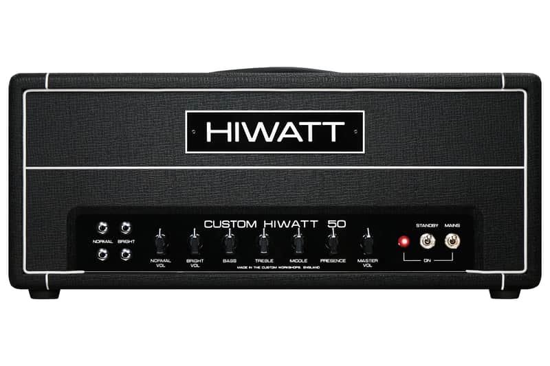 Hiwatt DR504 Head - Custom Hiwatt 50W Head image 1