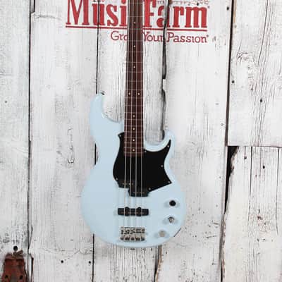 Yamaha BB434 BB400 Series Bass 4 String Electric Bass Guitar Ice Blue image 2