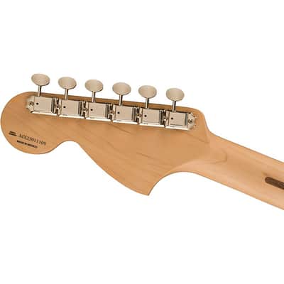 Fender Tom DeLonge Stratocaster Electric Guitar With Invader SH8 Pickup Regular Graffiti Yellow image 8