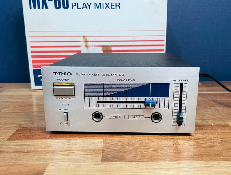 Trio MX-60 2ch Analog Mixer Great Saturation Sound image 1