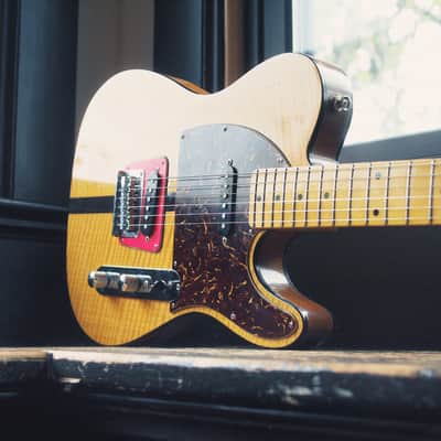 Prinz of Tone! Hohner The Prinz Mad Cat Prince Telecaster with Bookmatched Flamed Maple Top image 11