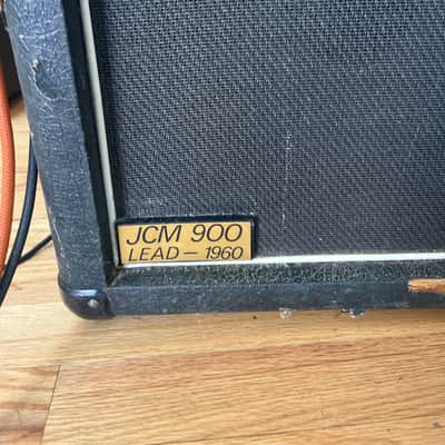 Marshall JCM 900 Lead Series Model 1960B 4x12" Straight Guitar Speaker Cabinet 1990 - 2003 - Black image 2