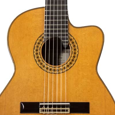 Requinto - Guitarras Esteve 6.CUT - Solid Cedar/Indian Rosewood - Handmade in Spain - Alto Tuning image 9