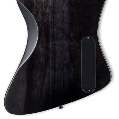 ESP LTD PHOENIX-1000 Electric Guitar. Left Handed Quilted Maple See Thru Black Sunburst image 4