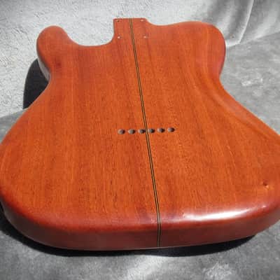 Babik Custom Telecaster Style body, Long board style, Lacewood on Mahogany Light weight, Handmade 2026 image 9