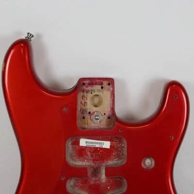 2002 Vintage Fender Stratocaster American Standard Crimson Red BODY USA image 3