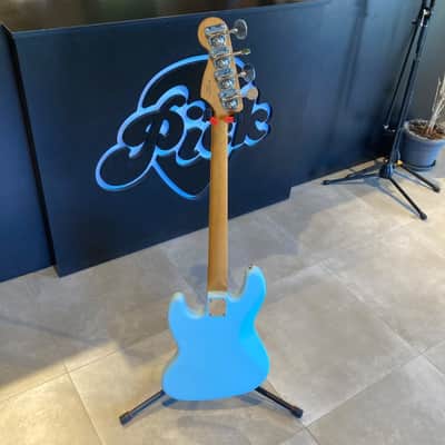 Fender Gold Foil Jazz Bass 2023 - Present - Sonic Blue image 3