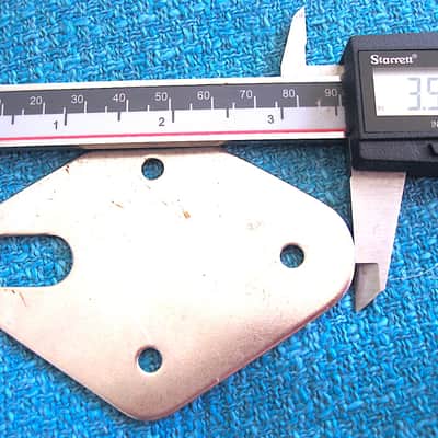 Bass Drum Leg Spur Mounting Bracket Backing Plate - USED image 3