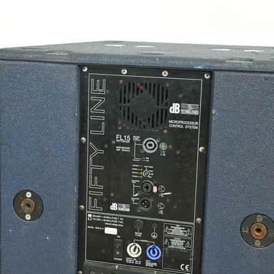 dB Technologies FL15 Fifty Line 15" Active Mid-Bass PA Speaker CG01THR image 5