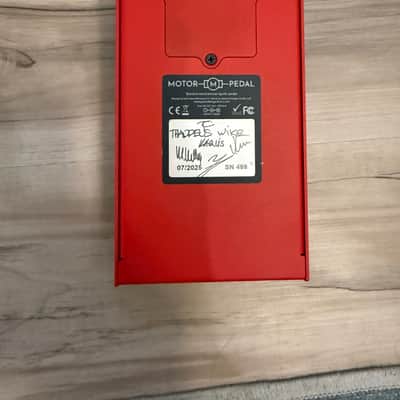 Gamechanger Audio Motor Pedal 2025 - Redline Red image 5