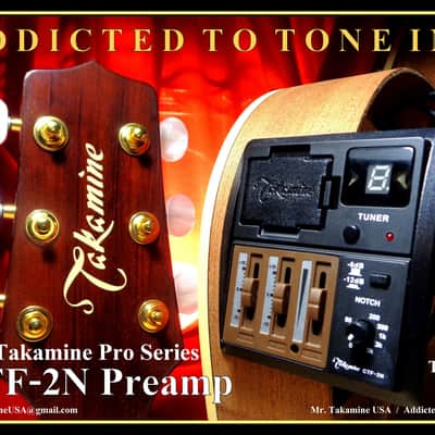 Takamine Pro Series CTF-2N FET Circuitry Preamp / TP0895 / New OEM Part Bild 1