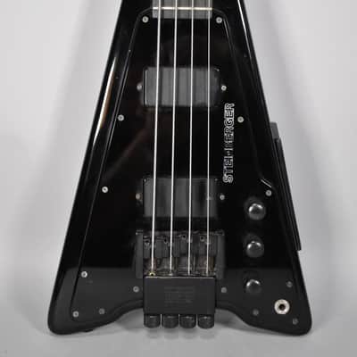 1986-87 Steinberger XP-2 Bass Guitar | Black Finish W/Original Gig Bag image 2