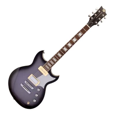 Reverend Sensei H90 Electric Guitar, Periwinkle Burst image 1