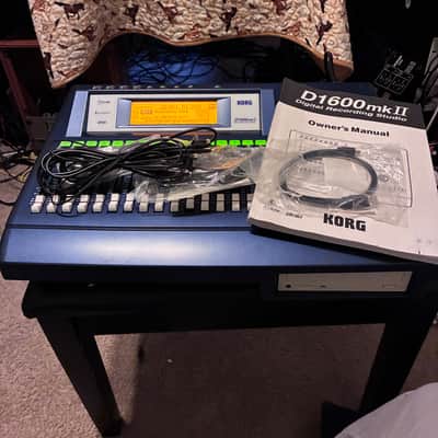 Korg D1600 MKII w/ Orignal Manual and Extra Cables