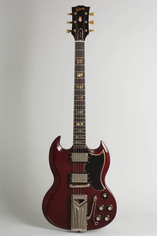 Gibson  Les Paul Standard Solid Body Electric Guitar (1963), ser. #118022, original black hard shell case. image 1