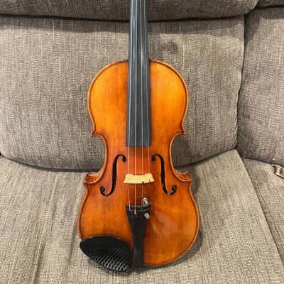 Professional Fritz Arnold Brückner 4/4 Violin Outfit with Knoll Bow 1965 image 5