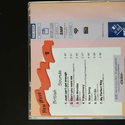 Edirol Edirol Roland New Wave British Sounds MiDi Disk image 2