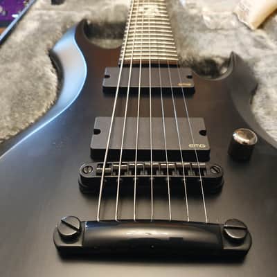 NEW ESP Forest F-STD 7 String Sanskrit EMG Satin Black MIJ Japan FRX image 5