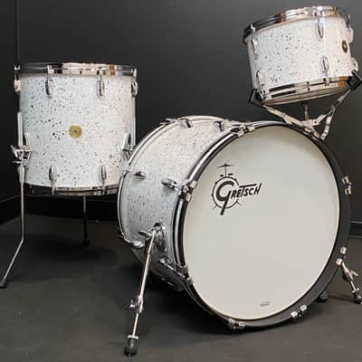 Gretsch 20/12/14" USA Custom Drum Set - Fiesta Pearl image 2