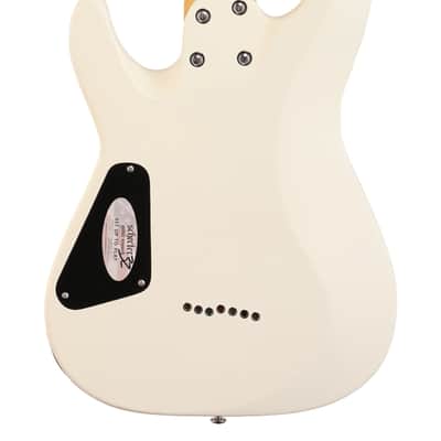 Schecter C7 Deluxe Electric Guitar Satin White image 6