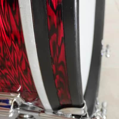 Rogers 5 pc Holiday Drum Kit 1966 Red Onyx image 17