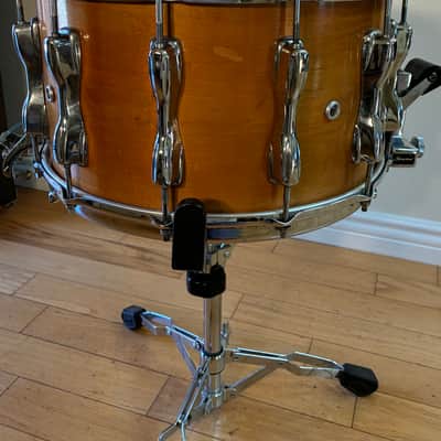 Slingerland (8x14) Magnum Snare Drum Slingerland 1970's - Maple Wood Finish image 4