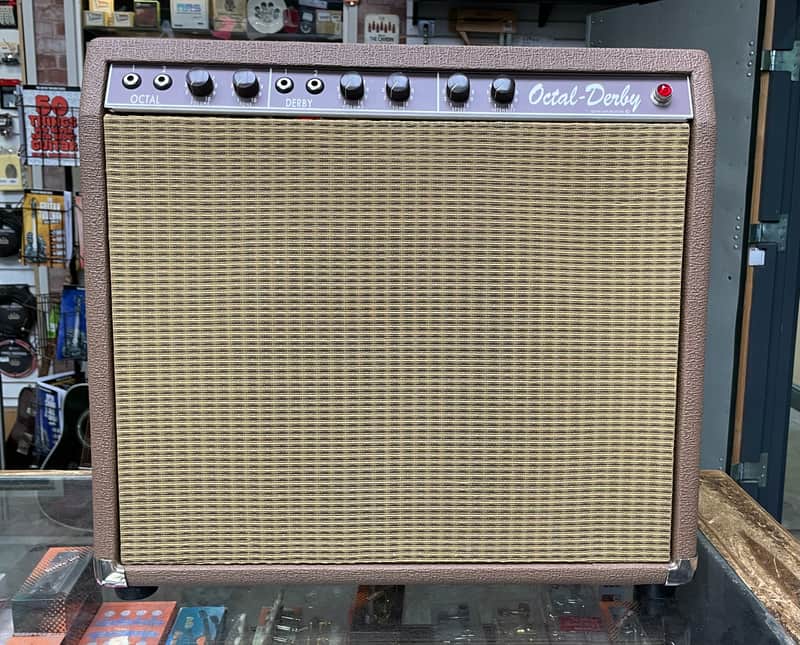 Quinn Amp Octal Derby 15w Combo - Brown image 1