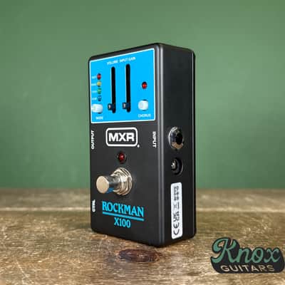MXR MX100 Rockman X100 Analog Tone Processor 2025 - Present - Black / Blue image 1