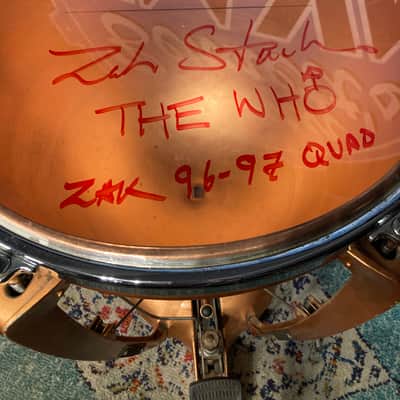Keith Moon and Zak Starkey's, THE WHO 1970s Premier 23" Professional Copper Timpani. SIGNED! image 9
