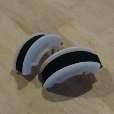 *New* Pair of Pearl Eliminator (White) Drum Pedal Cam's #1 - Never Used - Great for Double Pedal image 2