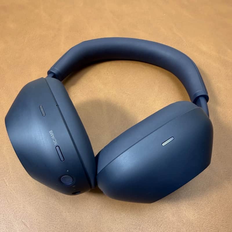 Sony WH-1000XM6 Wireless Noise Canceling Bluetooth Headphones - Midnight Blue image 1