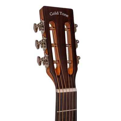 Gold Tone Festival Series GT-Parlor: Acoustic/Electric All Solid Wood with Bag image 6