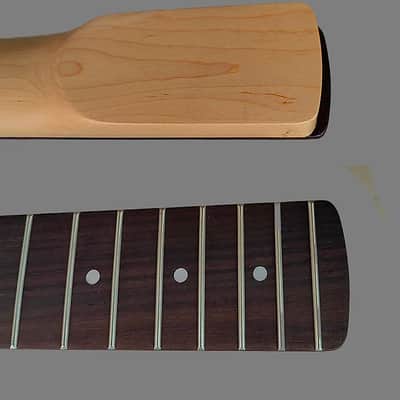 Medium Scale 32" Bass Neck – Fits Fender® Jazz/P-Bass – Maple/Rosewood image 3