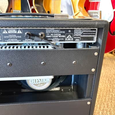 Fender '68 Custom Vibro Champ Reverb Silverface Reissue image 7