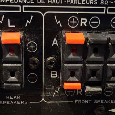 Pioneer Pioneer VSX-455 AV Receiver AM/FM Tuner Stereo Amp 1995 - Black metal image 8