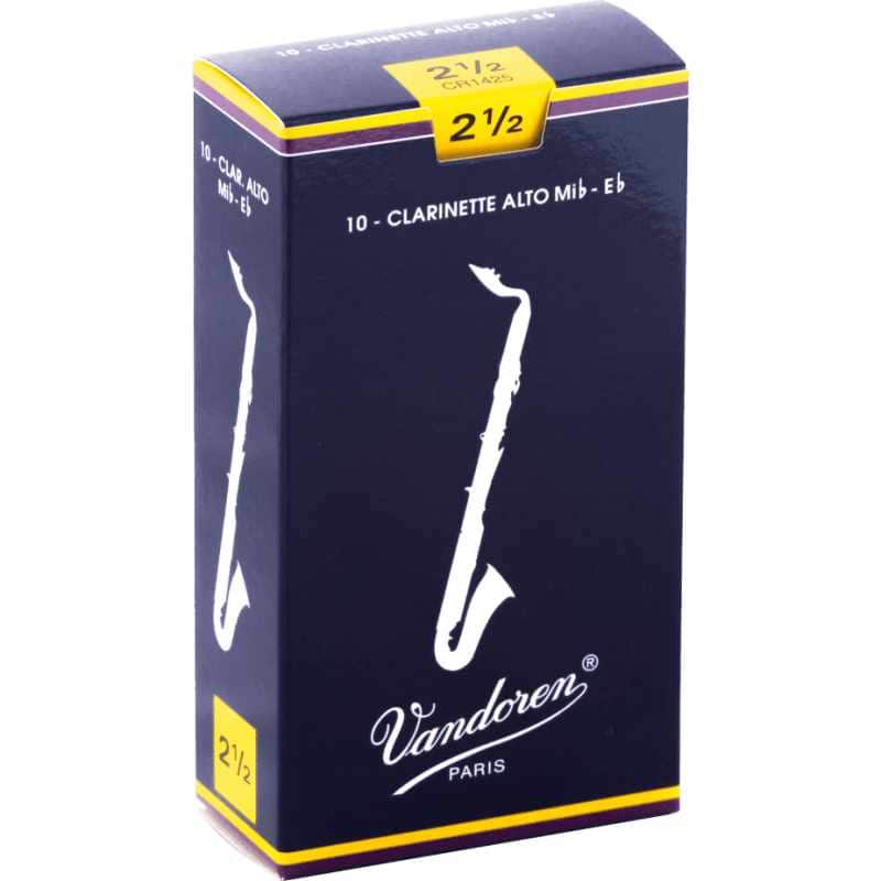 Vandoren CR1425 Anches clarinette alto Traditionnelles force 2,5 image 1