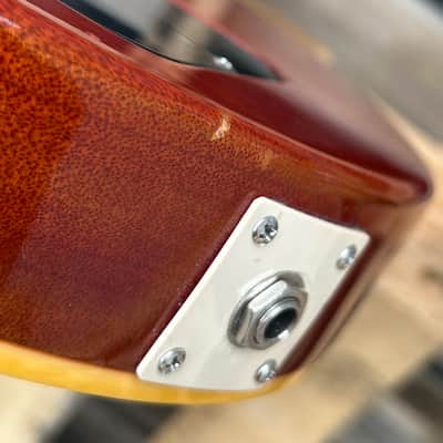 2004 Gibson Custom Shop Historic 1958 Les Paul Standard Reissue R8 Washed Cherry Burst w/Case image 8