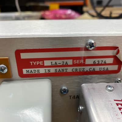 Universal Audio Teletronix  LA-2A Classic Leveling Amplifier LA2A Reissue Used image 12